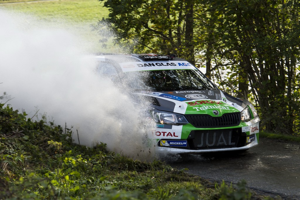 Der lå meget vandt på de sønderjyske veje ved Anderup El Rally
(Foto: Jokum Tord Larsen)